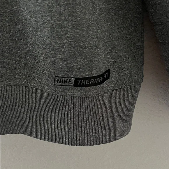 Hurley Men's Charcoal Zip-Up Sweater - Picture 5 of 6